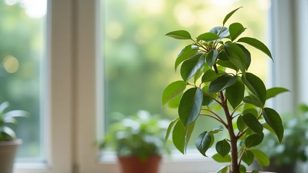 Dwarf Kumquat Tree Indoors