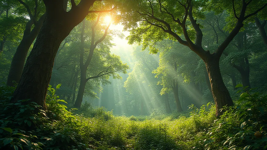 Ancient citrus forest in Southeast Asia